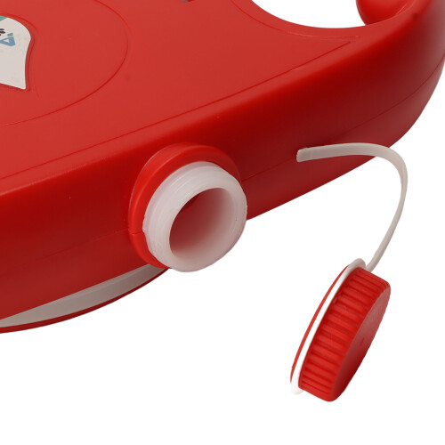 Correa retráctil para perros 360 Botella roja 10,5 x 7 cm 2