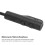 T4 Helm Bluetooth-Headset 180mAh Schwarz ABS-Kunststoff Bluetooth 5.0 10-20m 4