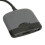 De USB-C a HDMI 4K30/1080P60, hub USB-C 3-en-1, negro 5