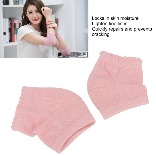 Manga de gel para codo rosa, 1 par - Hidratante de spa 2