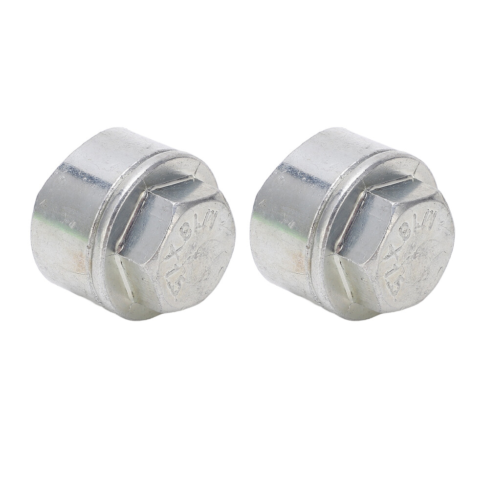 1 Pair Oxygen Sensor Weld Bung M18 X 1.5mm Notched Style Mounting Bung with Zinc Plated Plug for Car-image-OPC-PHTJVSW-NEW