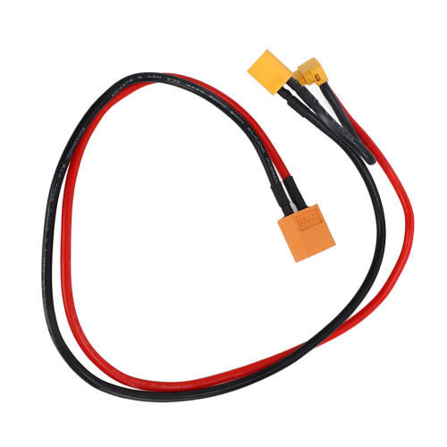 AWM14 32g Silicona Ignífuga XT60 a XT30 Codo de 90