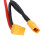 AWM14 32g Silicona Ignífuga XT60 a XT30 Codo de 90 11