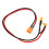 AWM14 32g Silicona Ignífuga XT60 a XT30 Codo de 90 3
