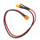 AWM14 32g Silicona Ignífuga XT60 a XT30 Codo de 90 14