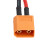 AWM14 32g Silicona Ignífuga XT60 a XT30 Codo de 90 12