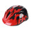 Kinderhelm - verstellbare Größe PVC & EPS Schwarz/Rot 2