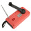 Handkurbel-Notfallradio 4500 mAh, 60 cm Antenne, Schwarz 11