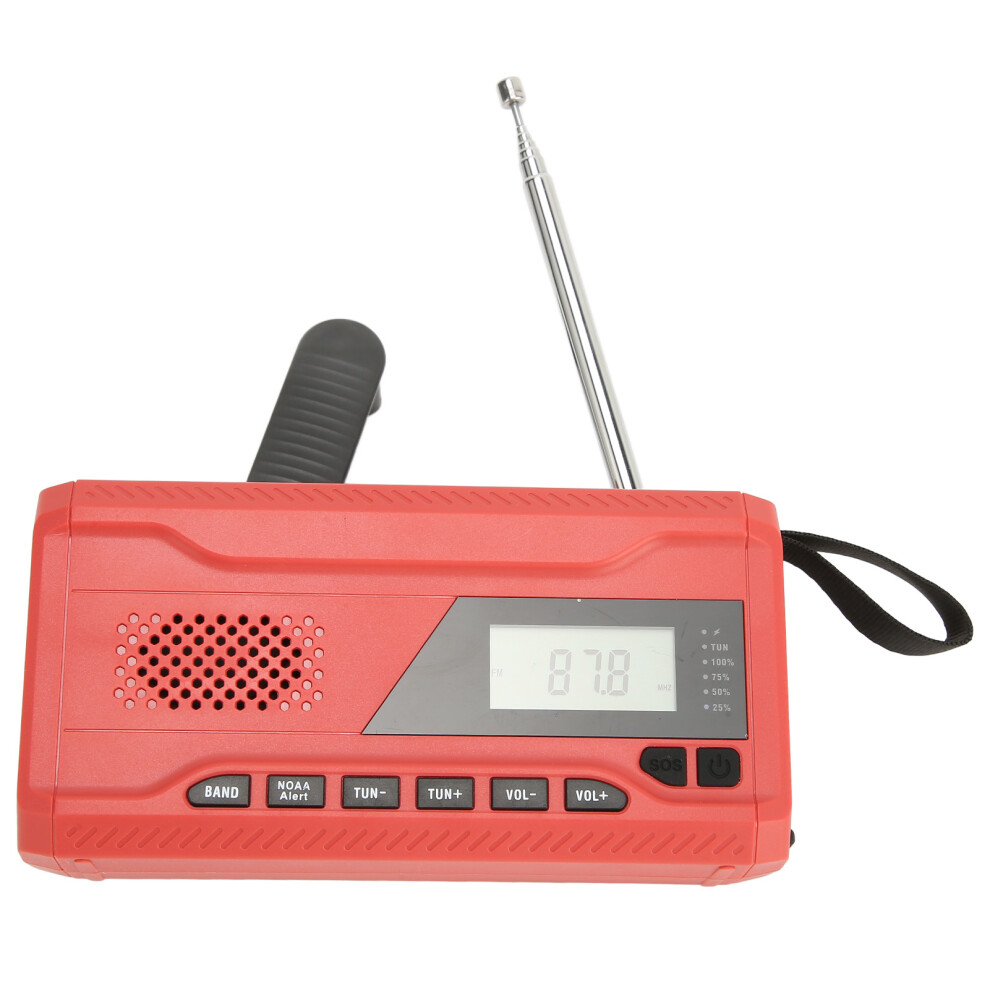 Hand Crank Emergency Radio Multifunctional Fm Am Wb Portable Solar Radios For Household Emergency Outdoor Survival 5011319703303