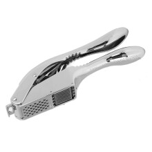 2-in-1-Knoblauchpresse, delfinförmiges Aluminium