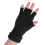 USB Heizhandschuhe 1 Paar Halbfinger Schwarz Baumwolle 7