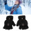 USB Heizhandschuhe 1 Paar Halbfinger Schwarz Baumwolle 14