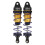 2 Stück einstellbare RC-Stoßdämpfer 95 mm Gold 15