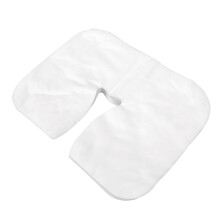 100 Stück Einweg-U-förmiger Gesichtsaufleger aus Nonwoven für SPA, Massage & Bad