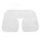 100 piezas desechables de cubiertas para reposacabezas, en forma de U 9