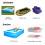 Hand Pulled Air Pump Manual Inflatable Pump Rubber Boat Inflatable Pump Portable Inflator Small 750CC 12