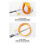 8-teiliger Golfball-Retriever 40 cm/205 cm Orange 5