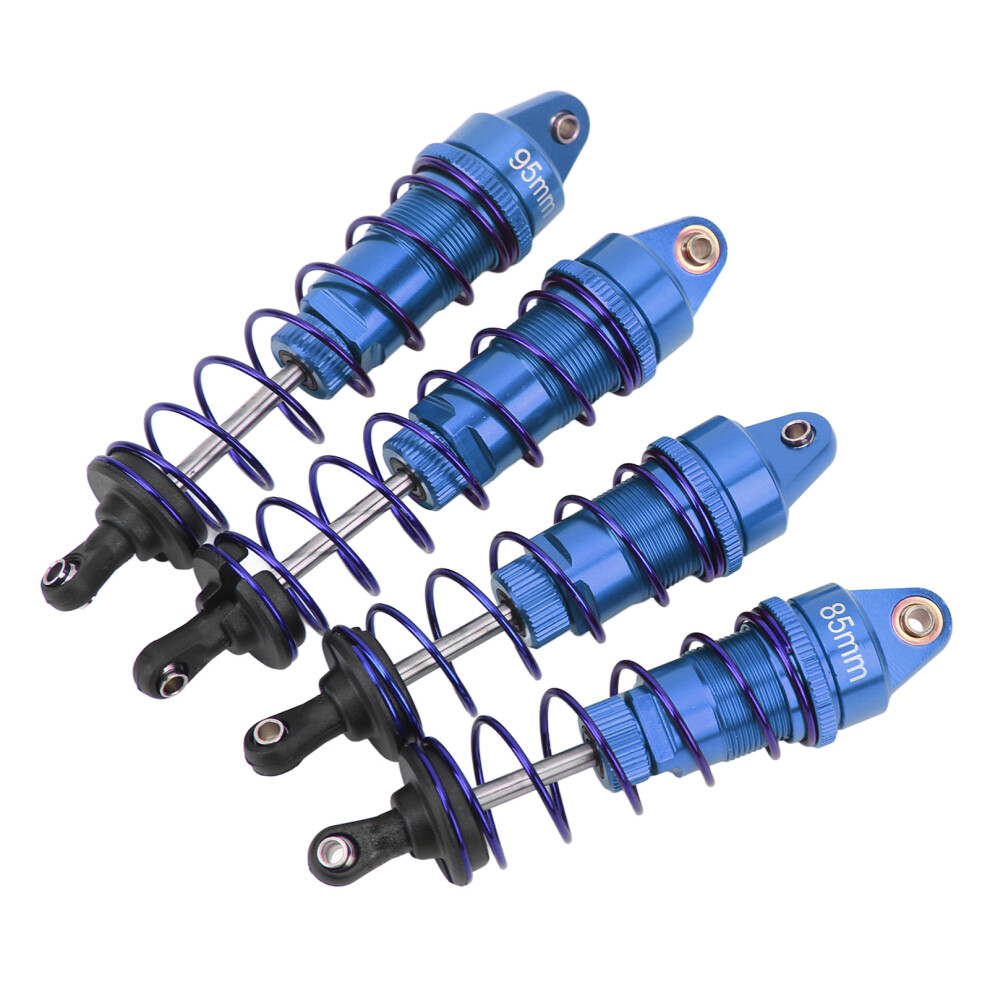 RC Shock Absorber Front Rear Aluminum Alloy Upgrade Parts RC Spring Damper for HSP for Traxxas 1/10 RC Car Dark Blue
