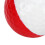 5er-Pack Golf-Trainingsbälle Rot/Weiß Modell 342 9