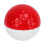 5er-Pack Golf-Trainingsbälle Rot/Weiß Modell 342 6