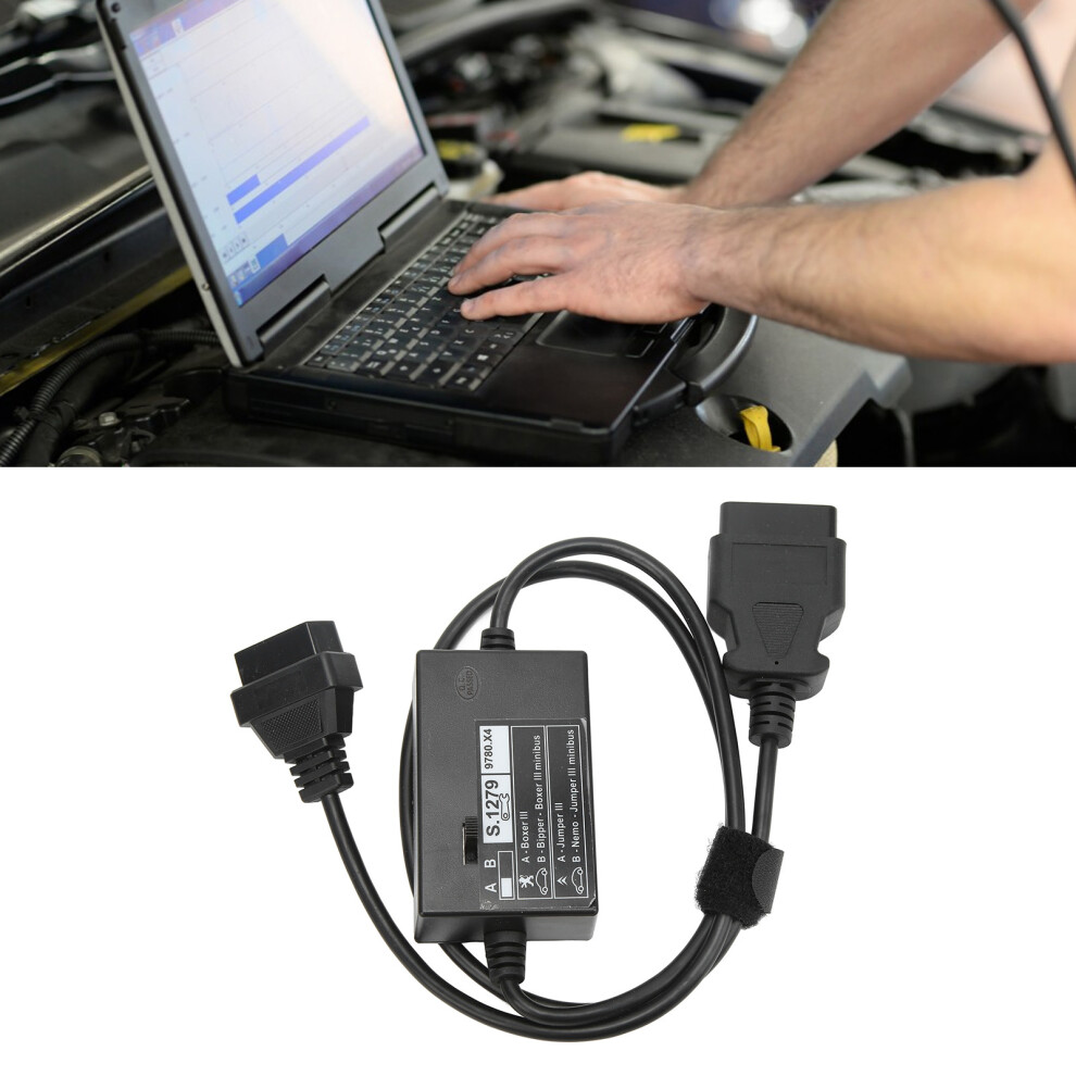 Obd Diagnostic Cable Code Reader Scanner Adapter Cable Replacement For Peugeout Bipper Boxer Iii 4071319711181