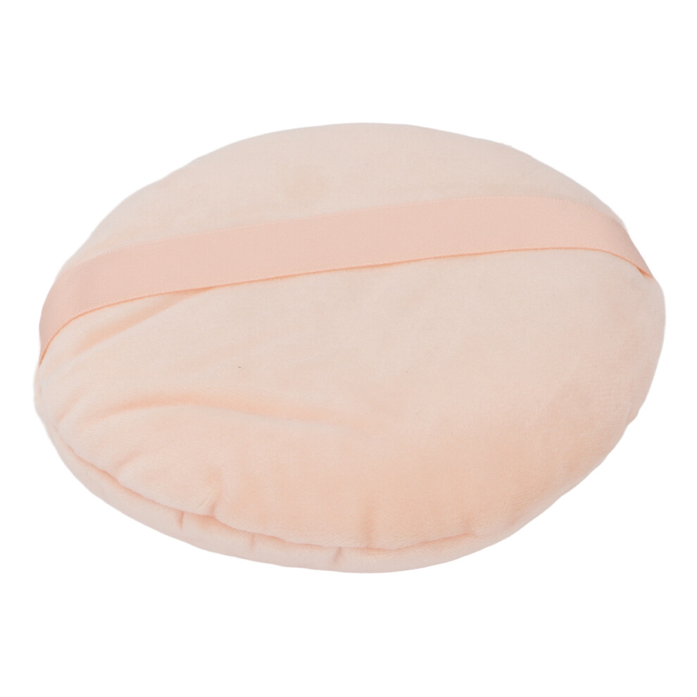 Powder Puff Wet Dry Use Washable Soft Swansdown Ultra Large Round Loose Powder Puff for Makeup Skin Color