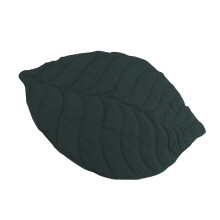 Blattförmiger Teppich - grünes Blatt, 101x122 cm