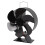 TE 6-aspas Ventilador de chimenea 160-220 CFM aluminio 13