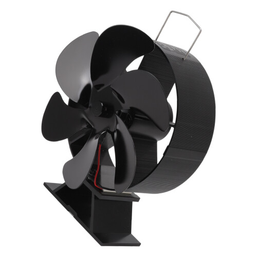 TE 6-aspas Ventilador de chimenea 160-220 CFM aluminio 2