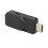 Extensor de interfaz multimedia HD de 164 pies negro ABS 9