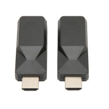 Extensor de interfaz multimedia HD de 164 pies negro ABS