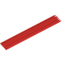 6er Pack Carpenter Bleistiftrefillen 2,8 mm HB für Holzmarkierungen & Markierungen Rote Wachs