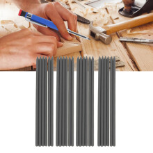Zimmermannsbleistift Nachfüllung 24 Stück, langlebig, 2,8 mm Graphit, für Holzarbeiten
