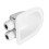 Pasacables solar IP68 de ABS, entrada doble para cables, RV blanco 5