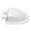 Pasacables solar IP68 de ABS, entrada doble para cables, RV blanco 2