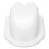 Pasacables solar IP68 de ABS, entrada doble para cables, RV blanco 12