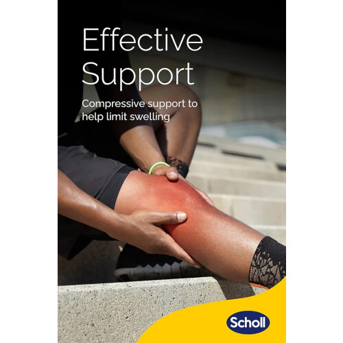 Scholl 2 x Scholl ProSport Elasticated Support - Compression Bandage for Knee - Large 2