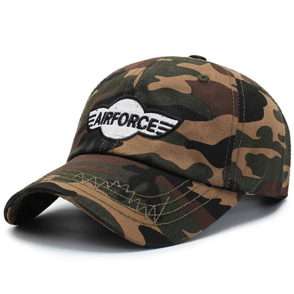 (brown, 56-60cm) [northwood] Cotton Mens Baseball Caps Camo  Army Cap Summer Camouflage Baseball Cap Dad Hat