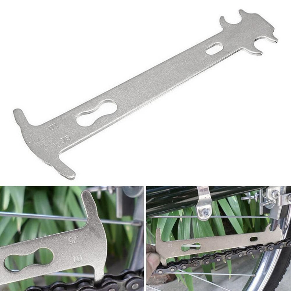 Puntos Mountain Road Bike Bicycle Chain Wear Indicator Checker Gauge Measurement Ruler