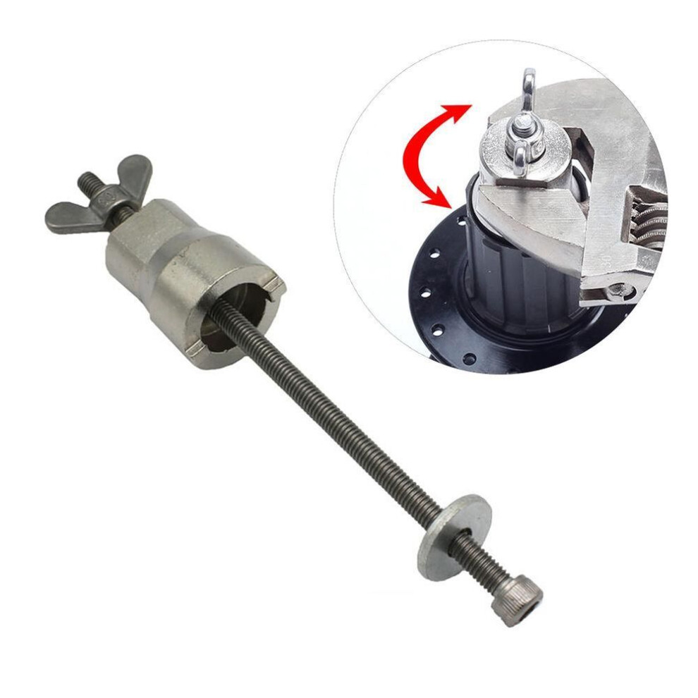 Puntos Stainless Steel Bicycle Freehub Body Remover Bike Hubs Install Disassemble Tool