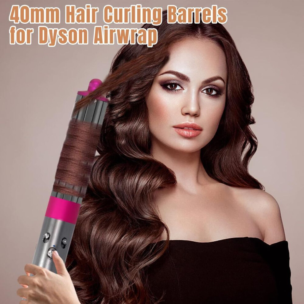 Long Curl Barrel Attachment For Dyson Airwrap Styler Hs05 Multifunctional Hair Curler & Roller Hair Dryer Accessories, 40mm/1.6in Hs01 (no Adapter