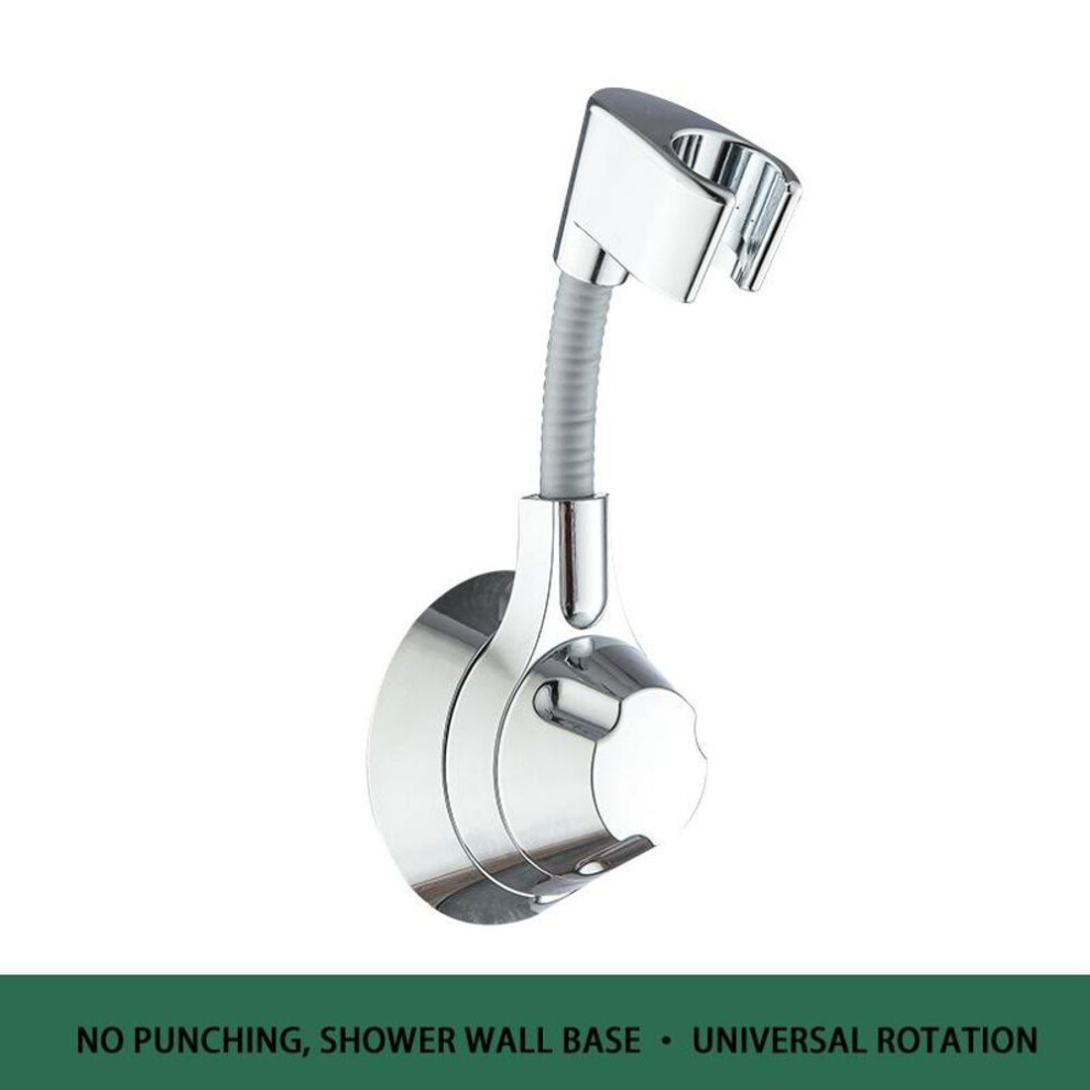 Suction Cup Shower Head Holder Adjustable Shower Head Support Punch Free Multi Angle Rotation Shower Bracket
