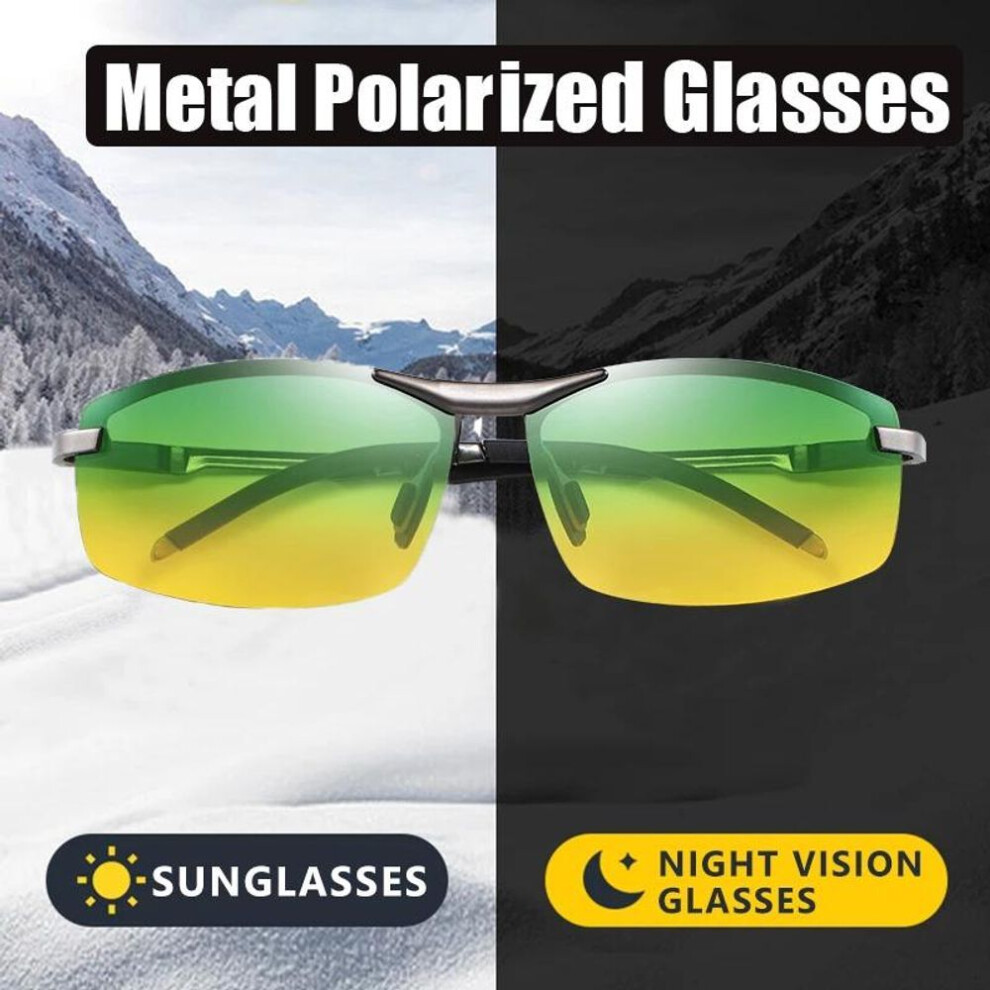 Men's Night Vision Goggles Glasses Women Night Driving Yellow Sunglasses For Driver Non Polarized Glasses