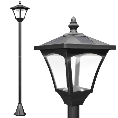 Outsunny Outsunny Outdoor Garden Solar Light with Base Freestanding Energy-saving Optical 1