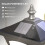 Outsunny Outsunny Outdoor Garden Solar Light with Base Freestanding Energy-saving Optical 4