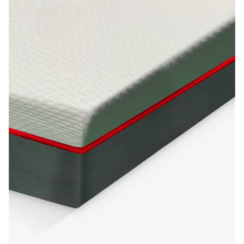 Bedding Mill Uk (King (5' X 6'6")) Nura 40Hd 20Cm Thick Luxury Ultra Orthopaedic Extra Firm Foam Mattress