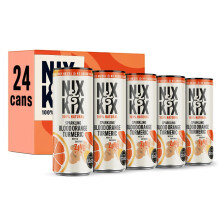 Nix & Kix Blood Orange & Turmeric, Sparkling Drink 250ml x 24