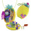 Polly Pocket Polly Pocket Tropical Pineapple Purse Playset, 2 Dolls 1