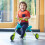 Scuttlebug XL Foldable Tricycle, Ages 2-4, Splodge, Antennae Handlebar 3