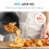 Midea Air Fryer 4L, 1500W, 8 Modes, 35-200C 10